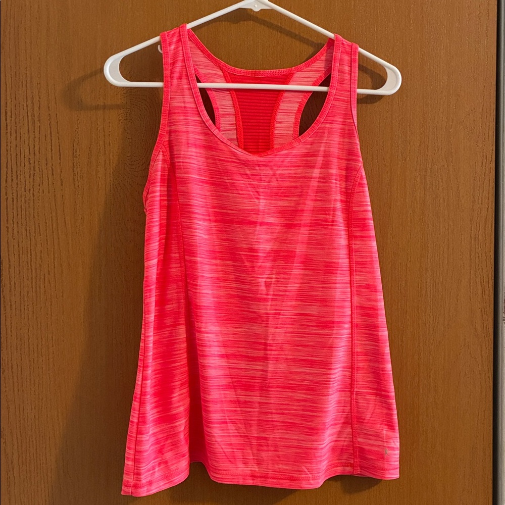 Vibrant Pink Tank Top Fitted